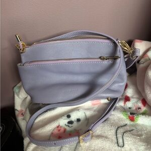 Divina Firenze Lavender Crossbody Bag